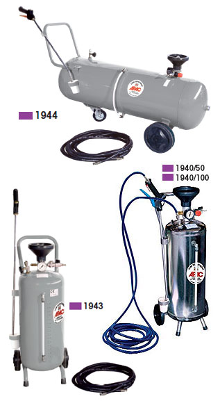 Foam sprayers