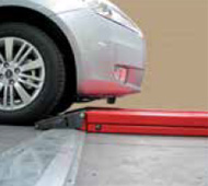 MINIMAL HEIGHT: 95 mm Easy to drive-over even with low cars