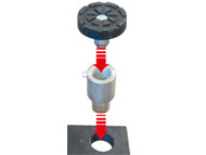 Arms suitable for quick drop-in extensions