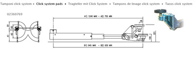 U2360769 - Click system pads